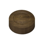Gibson Home Feri 12 pièces 13 pouces en bois Luxe Chargeurs