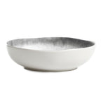 Service de table rond en mélamine Gibson Home Granite, service pour quatre personnes (16 pièces), marbre