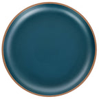 Service de table Gibson Home Rockabye 12 pièces en mélamine bleu sarcelle foncé
