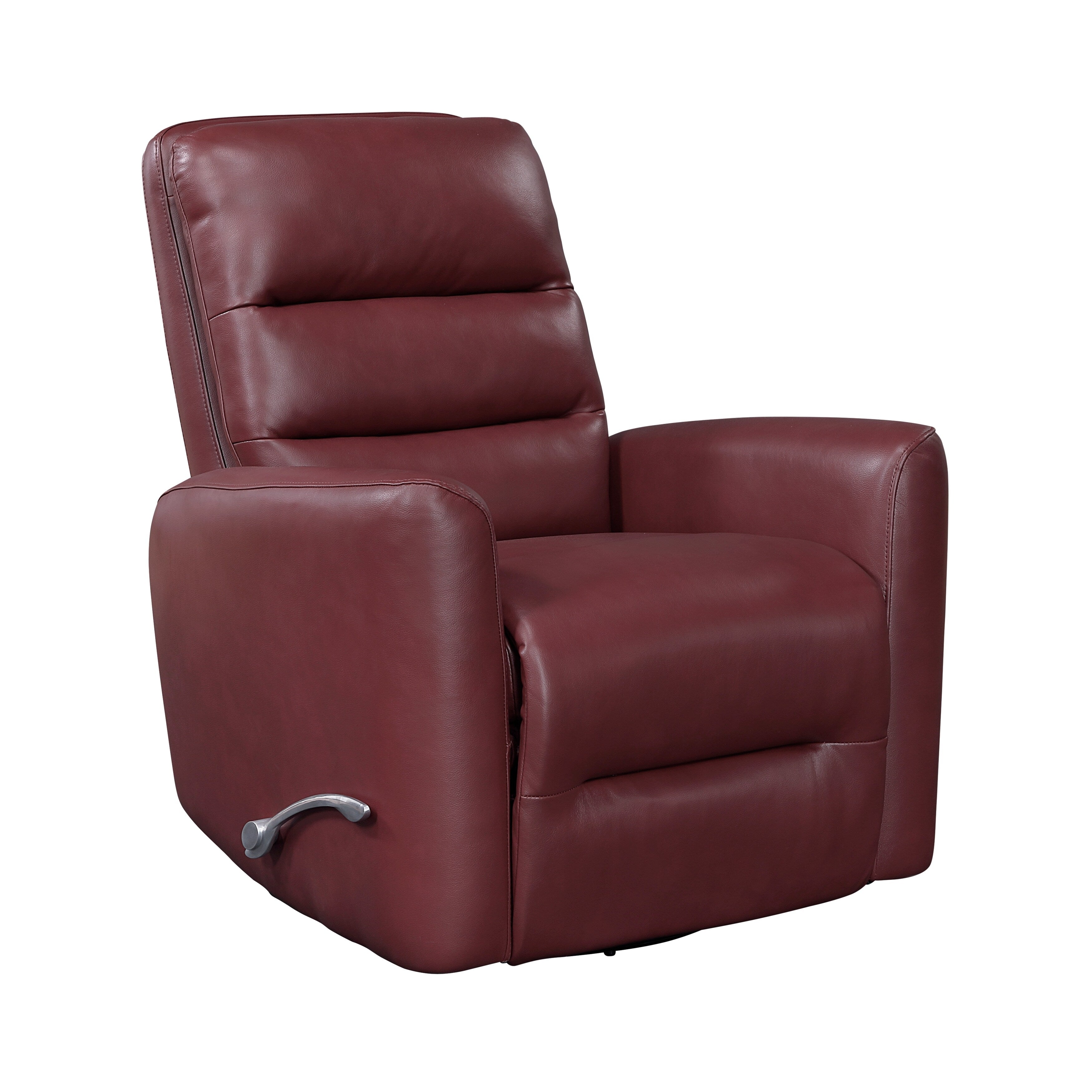 Fauteuil inclinable pivotant avec revêtement en similicuir respirant, mobilier de salon de luxe, fauteuil de cinéma