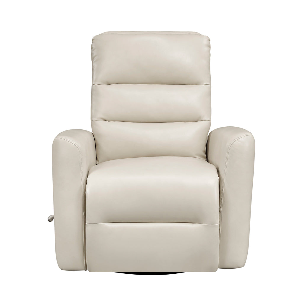 Fauteuil inclinable pivotant avec revêtement en similicuir respirant, mobilier de salon de luxe, fauteuil de cinéma