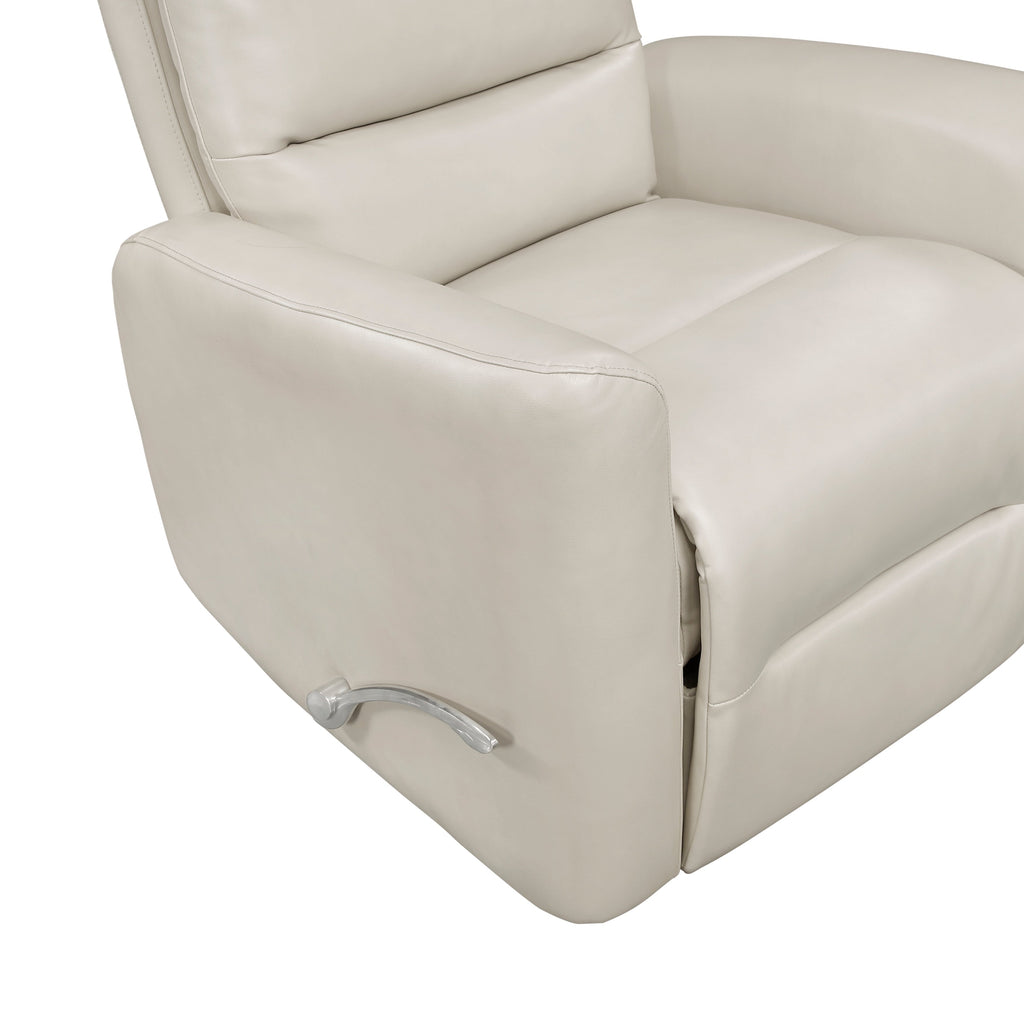 Fauteuil inclinable pivotant avec revêtement en similicuir respirant, mobilier de salon de luxe, fauteuil de cinéma