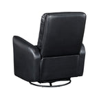 Fauteuil inclinable pivotant avec revêtement en similicuir respirant, mobilier de salon de luxe, fauteuil de cinéma