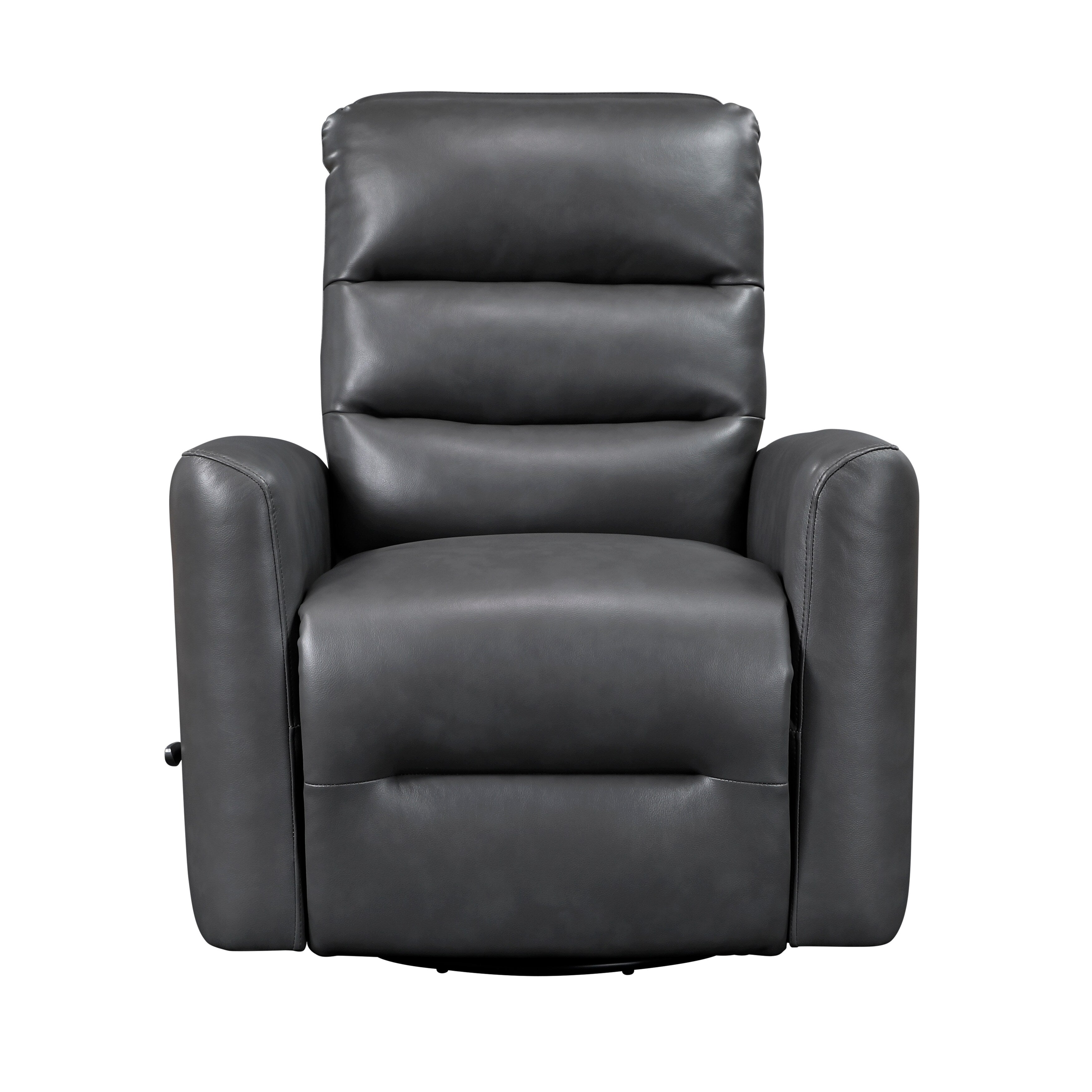 Fauteuil inclinable pivotant avec revêtement en similicuir respirant, mobilier de salon de luxe, fauteuil de cinéma