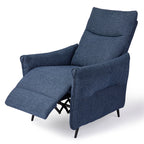 Fauteuil inclinable en tissu Glitzhome 41H avec dossier segmenté ergonomique