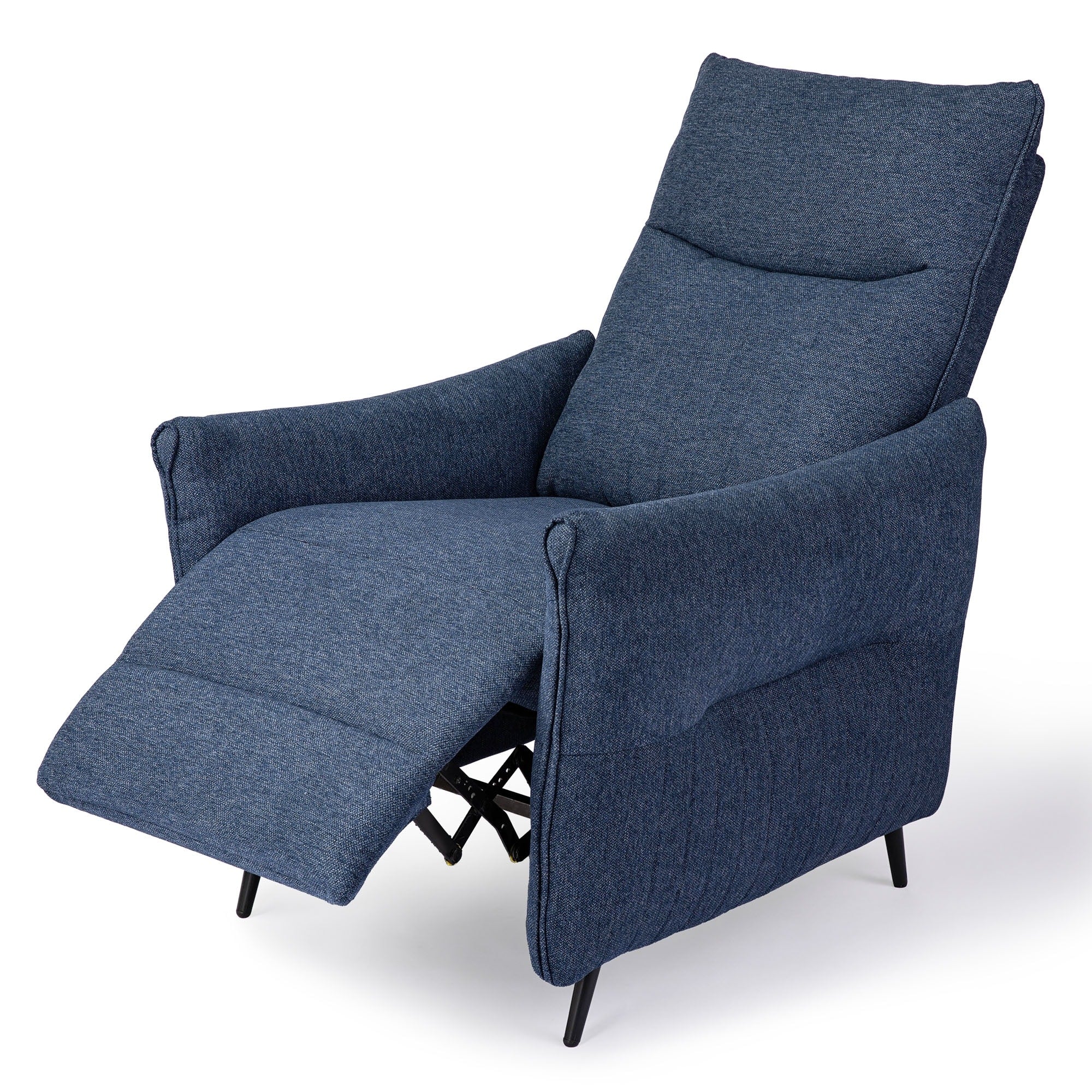 Fauteuil inclinable en tissu Glitzhome 41H avec dossier segmenté ergonomique