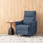 Fauteuil inclinable en tissu Glitzhome 41H avec dossier segmenté ergonomique