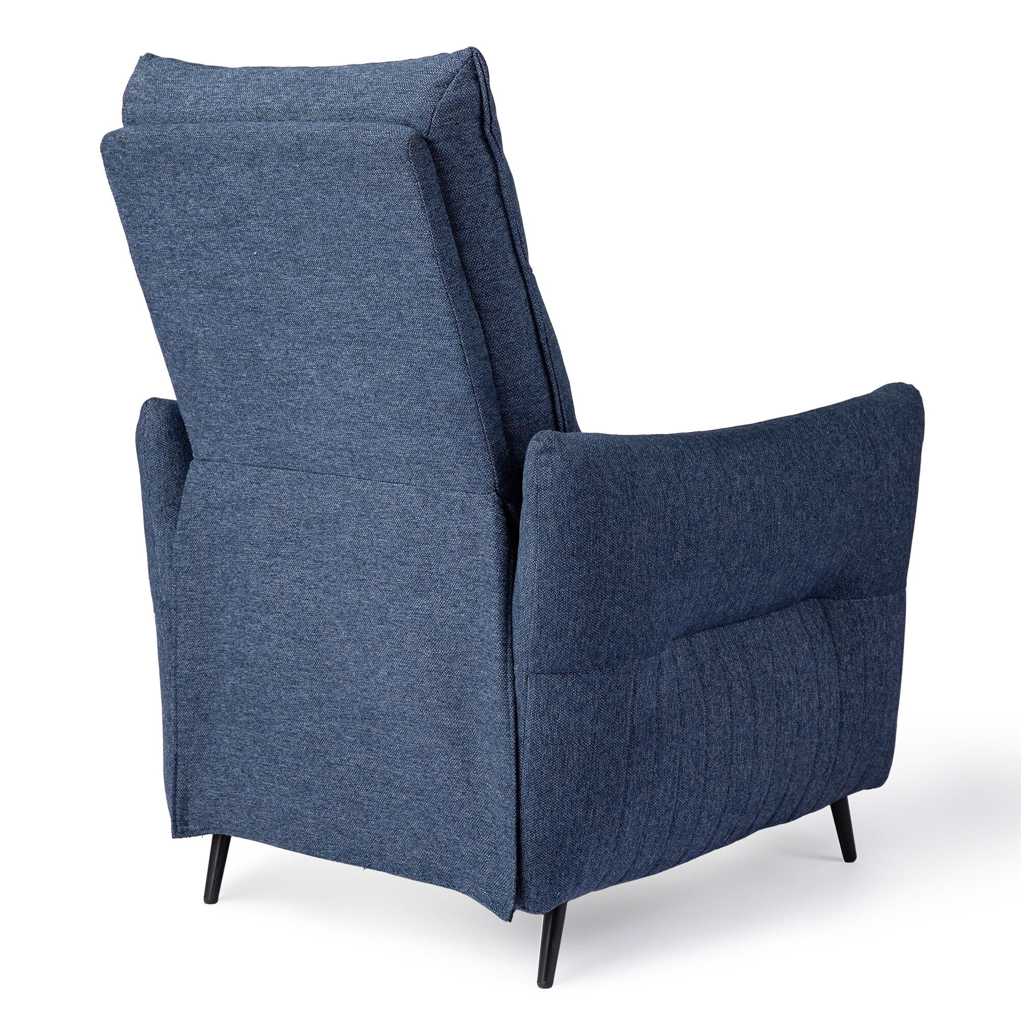 Fauteuil inclinable en tissu Glitzhome 41H avec dossier segmenté ergonomique