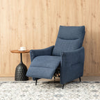 Fauteuil inclinable en tissu Glitzhome 41H avec dossier segmenté ergonomique