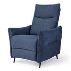 Fauteuil inclinable en tissu Glitzhome 41H avec dossier segmenté ergonomique