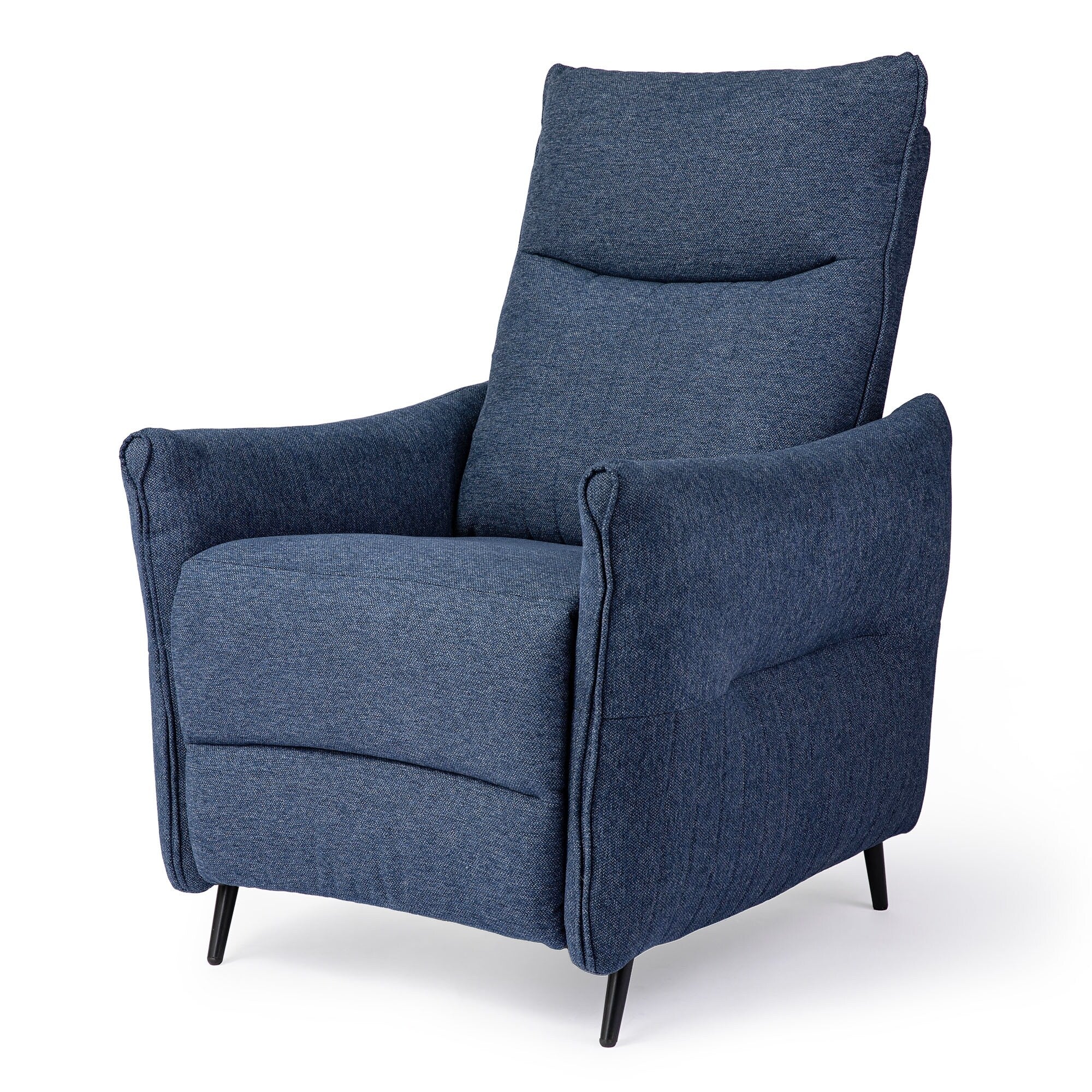 Fauteuil inclinable en tissu Glitzhome 41H avec dossier segmenté ergonomique