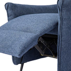 Fauteuil inclinable en tissu Glitzhome 41H avec dossier segmenté ergonomique