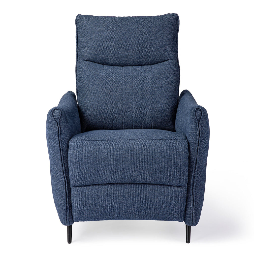 Fauteuil inclinable en tissu Glitzhome 41H avec dossier segmenté ergonomique