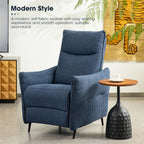 Fauteuil inclinable en tissu Glitzhome 41H avec dossier segmenté ergonomique