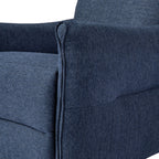 Fauteuil inclinable en tissu Glitzhome 41H avec dossier segmenté ergonomique