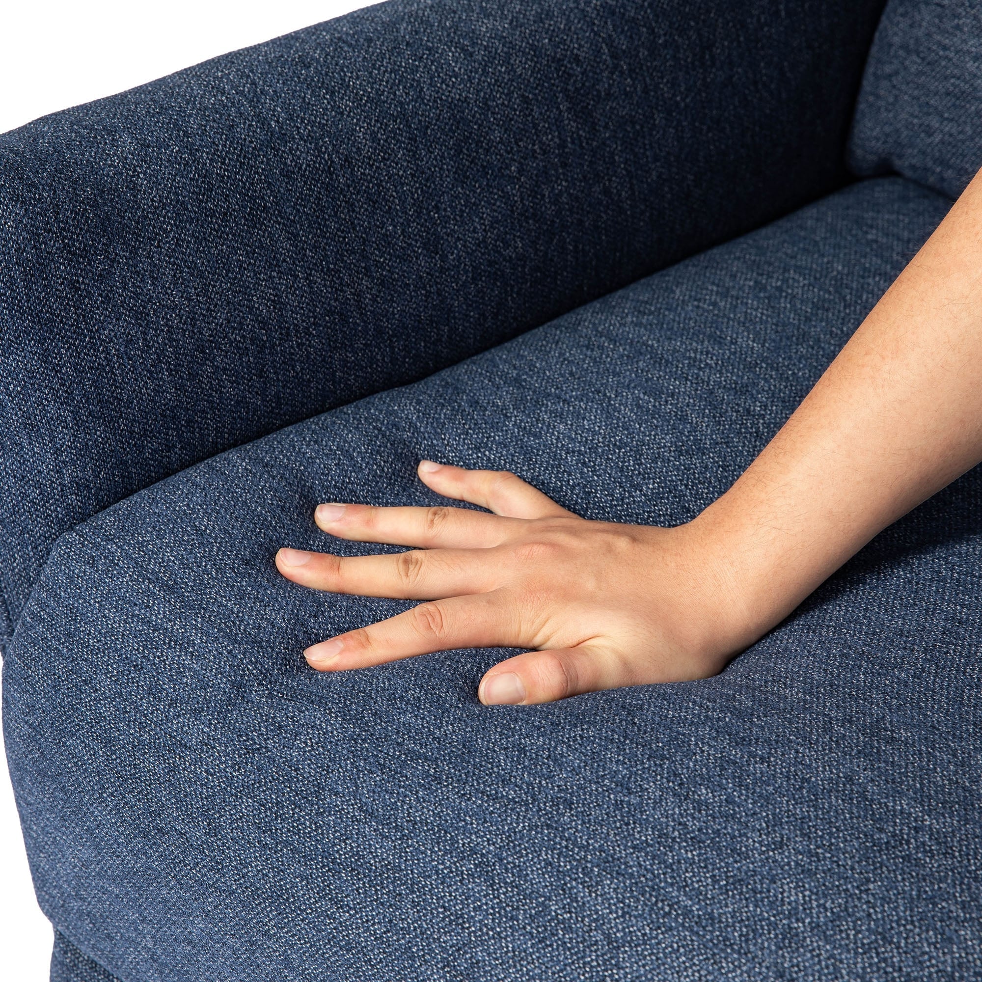 Ensemble de 2 fauteuils inclinables en tissu Glitzhome 41H avec dossier segmenté ergonomique