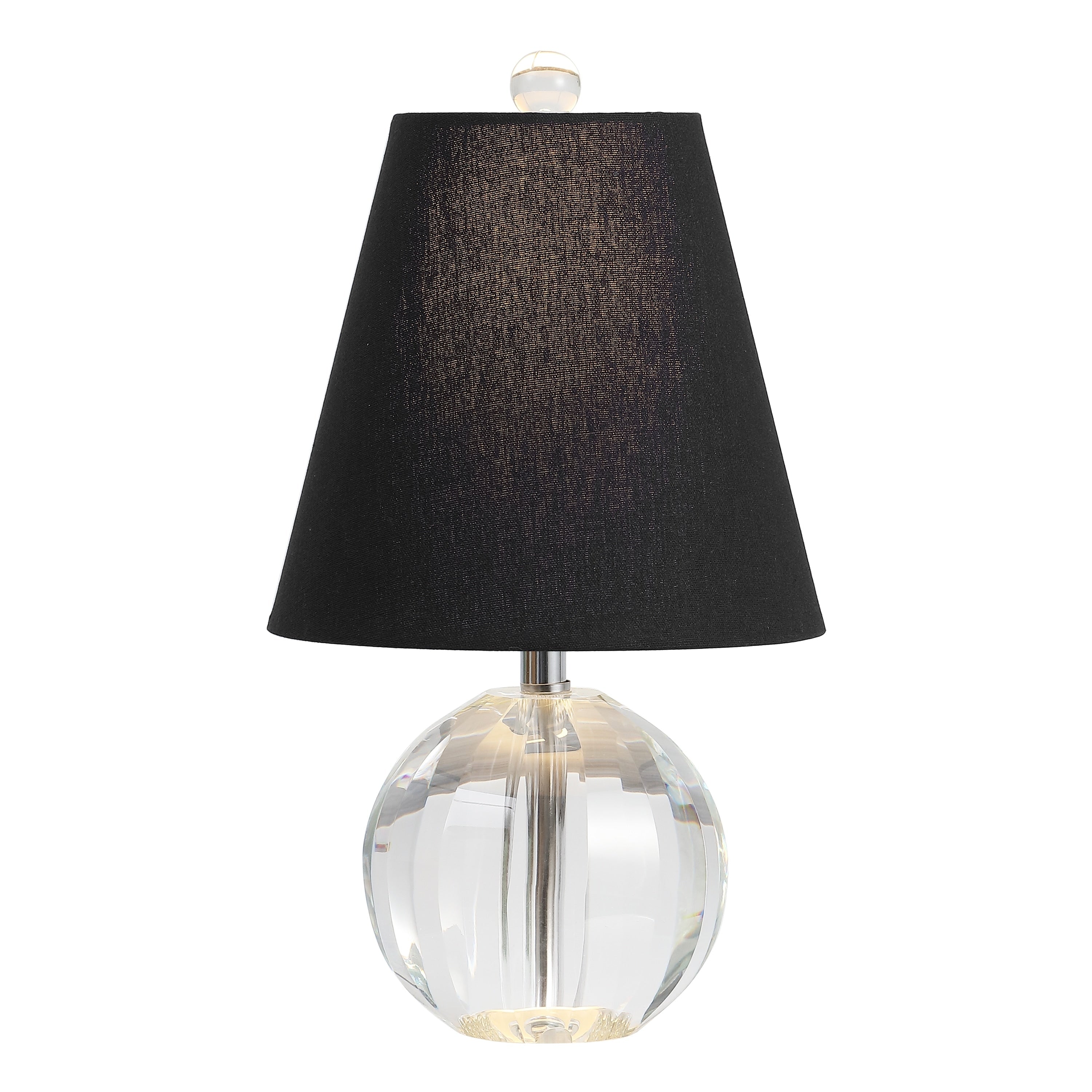 Lampe de table Goddard 16 boules de cristal/métal à LED, par JONATHAN Y