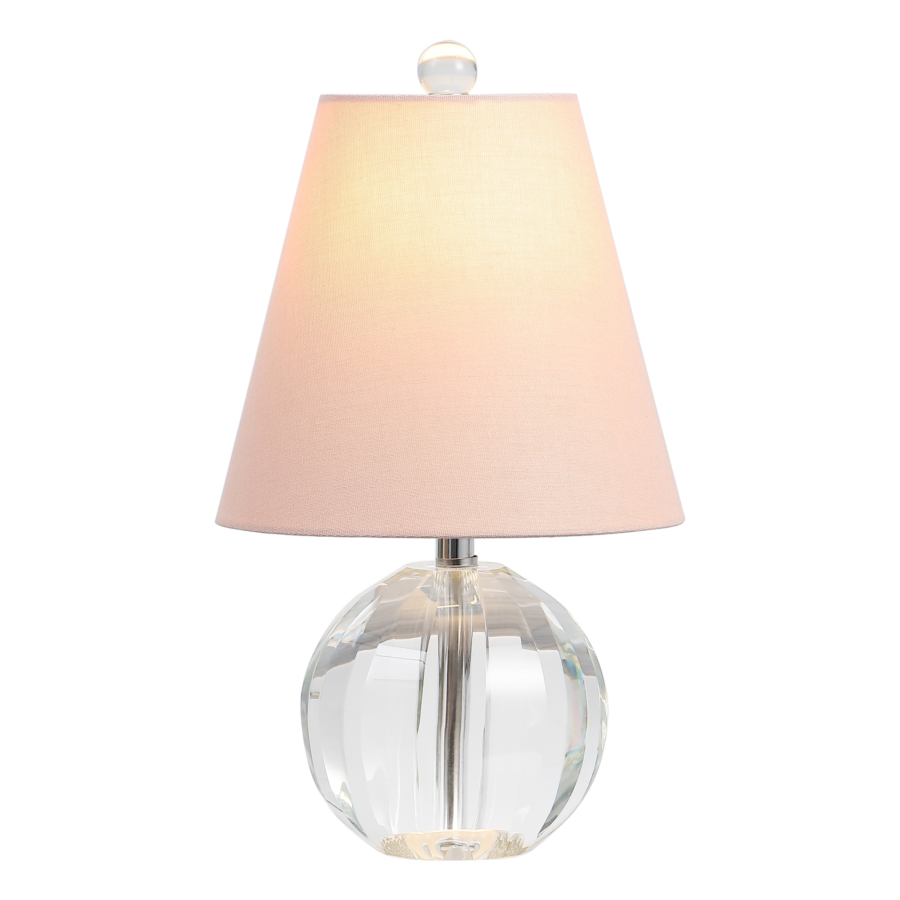 Lampe de table Goddard 16 boules de cristal/métal à LED, par JONATHAN Y