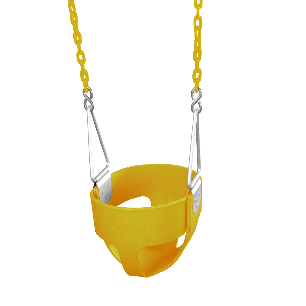 Balançoire pour tout-petits Gorilla Playsets avec seau complet et chaînes revêtues
