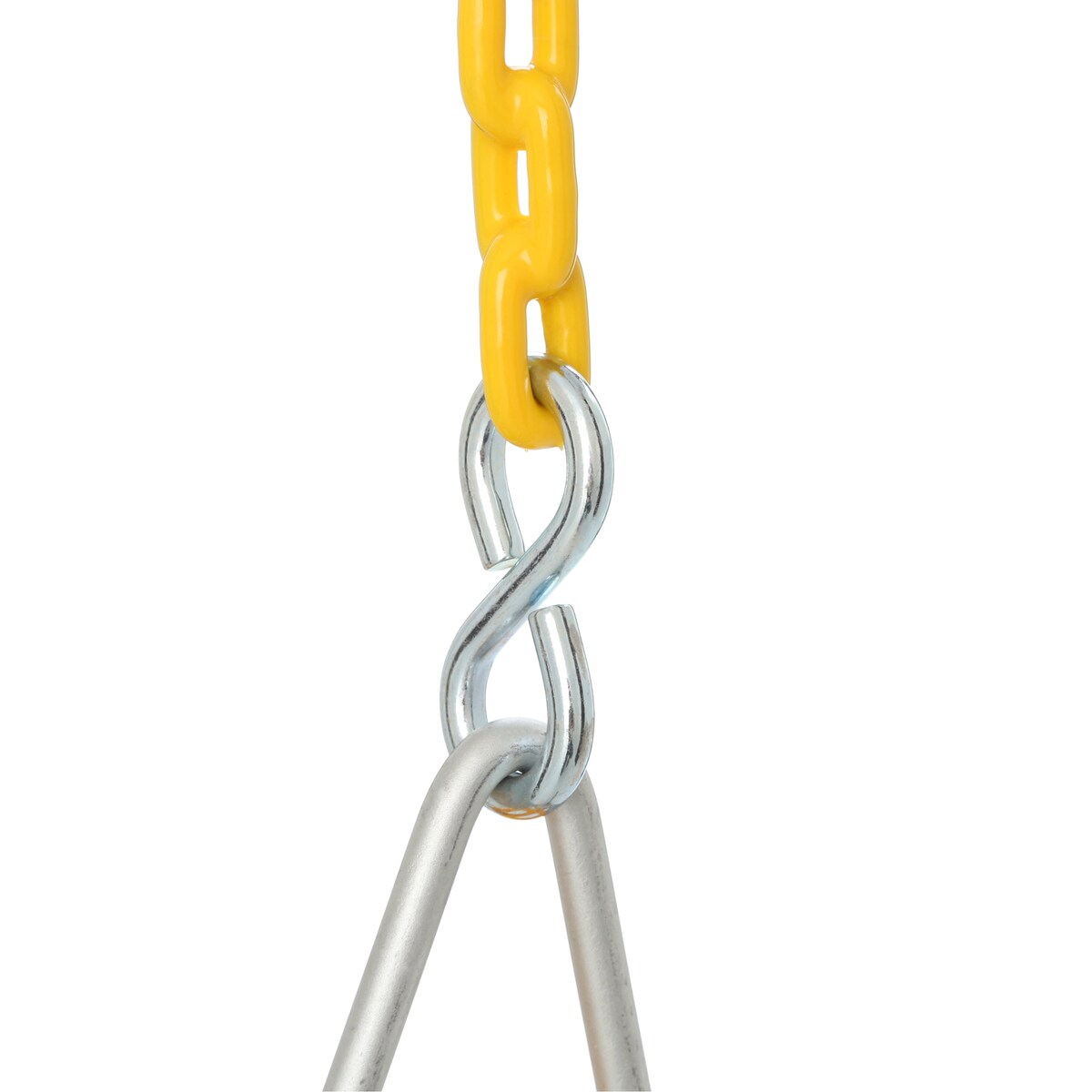 Balançoire pour tout-petits Gorilla Playsets avec seau complet et chaînes revêtues