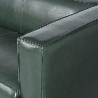 Canapé 3 places en similicuir Goyette par Christopher Knight Home