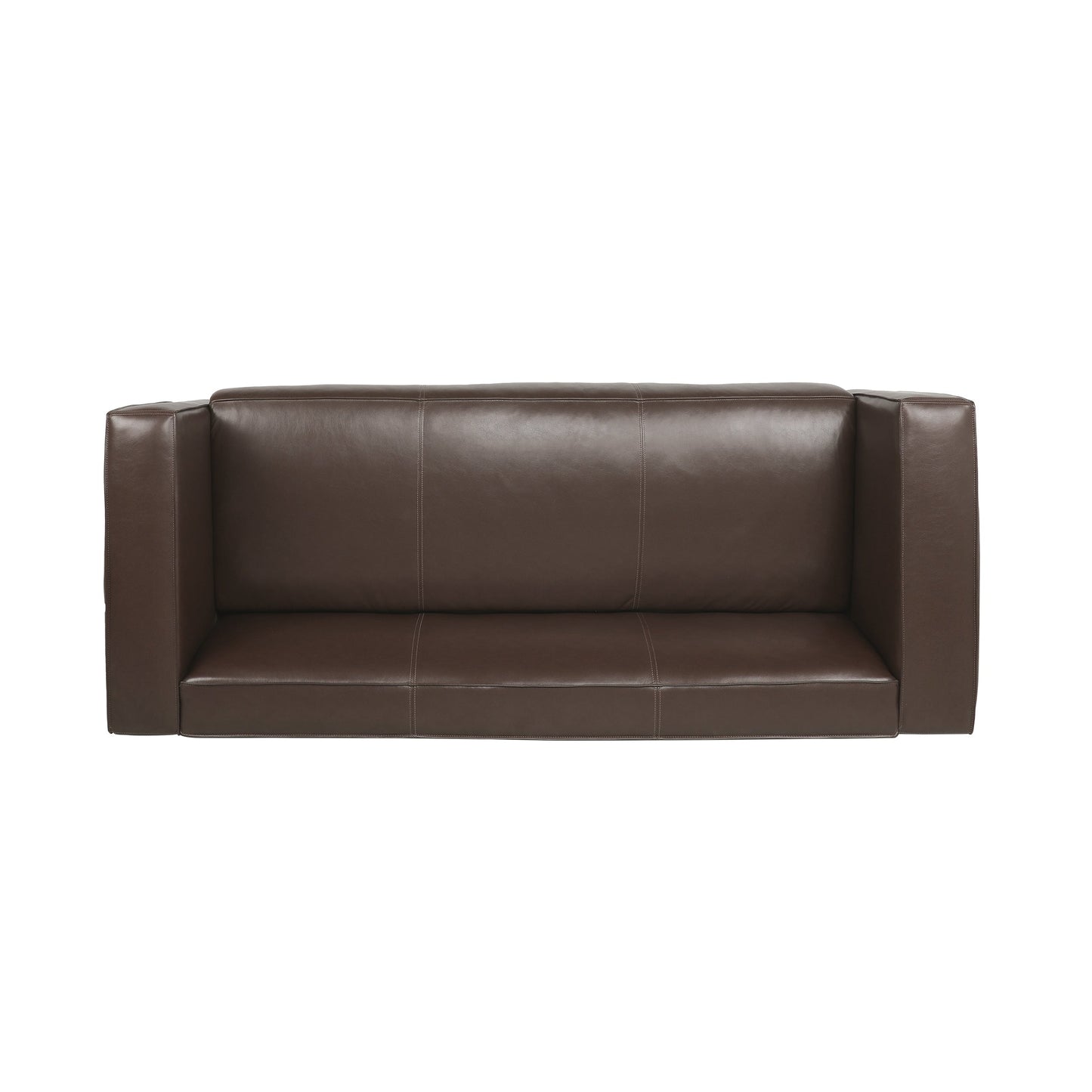Canapé 3 places en similicuir Goyette par Christopher Knight Home