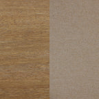 Tabouret de bar moderne Gracie, chaise rembourrée en boucle et pieds en bois brossé