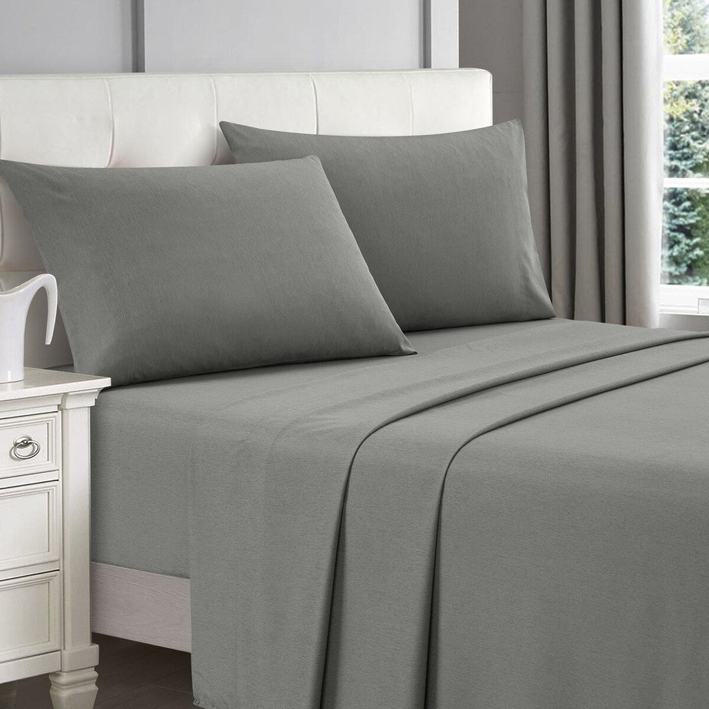 Ensemble de draps rafraîchissants Nanshing 4 pièces en rayonne de bambou