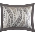 Parure de lit Nanshing Caspa 7 pièces au motif feuilles chic