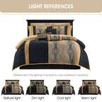 Ensemble de couette géométrique moderne Nanshing Daniella 7 pièces