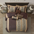Ensemble de couette géométrique moderne Nanshing Daniella 7 pièces