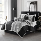 Ensemble de couette géométrique moderne Nanshing Daniella 7 pièces