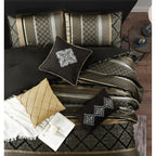 Ensemble de couette géométrique en jacquard Nanshing Jensen 7 pièces