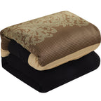 Ensemble de couette 7 pièces en jacquard damassé Nanshing Salem