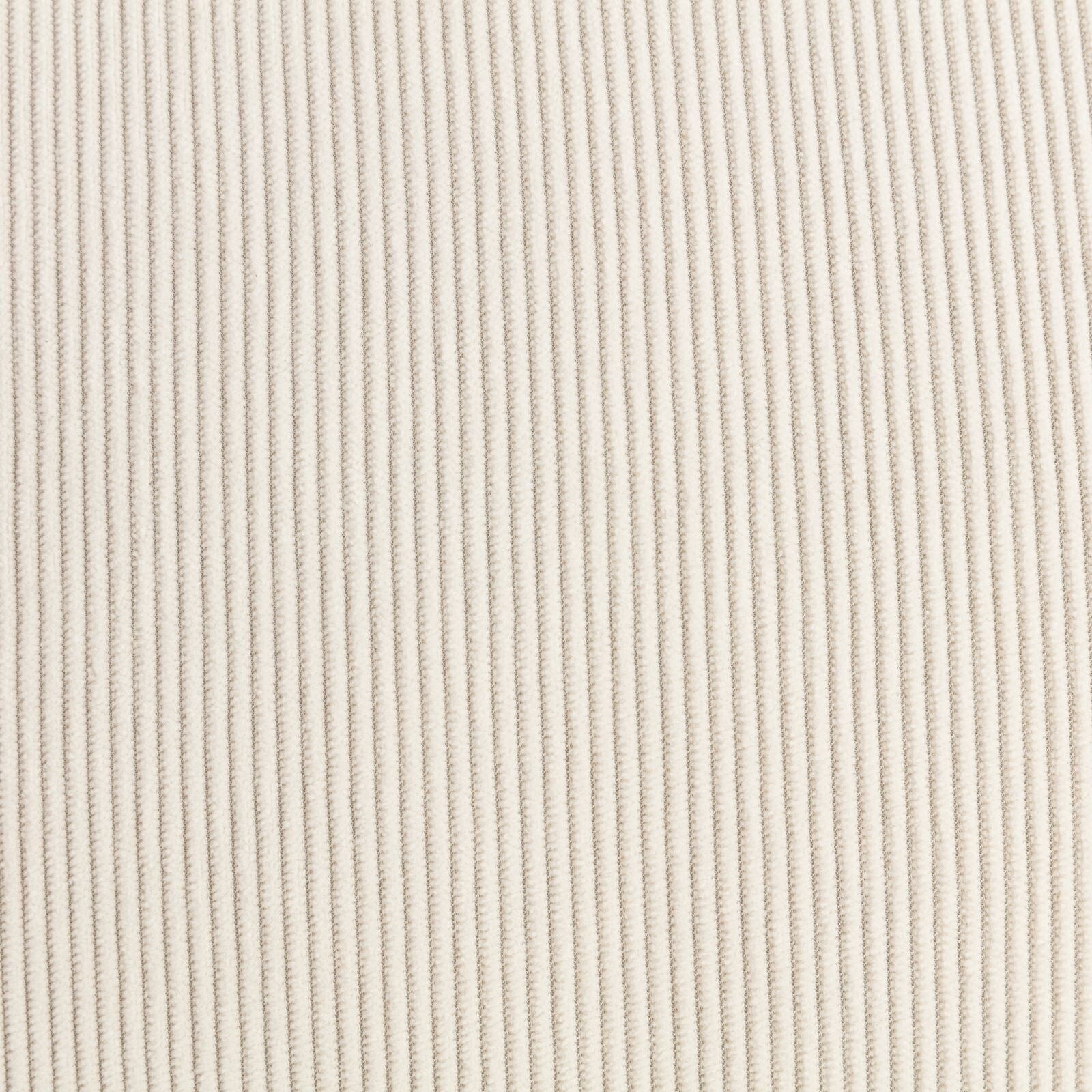 Fauteuil inclinable à bascule rembourré en velours côtelé gris et beige moderne avec repose-pieds et pieds en cuir synthétique pour salon et chambre à coucher
