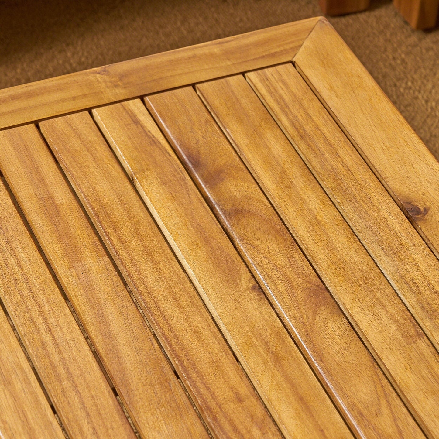 Ensemble de canapés d'extérieur sectionnels 6 pièces en bois d'acacia Grenada par Christopher Knight Home