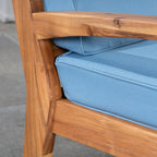 Ensemble de canapés d'extérieur sectionnels 6 pièces en bois d'acacia Grenada par Christopher Knight Home