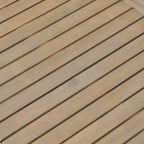 Ensemble de canapés d'extérieur sectionnels 6 pièces en bois d'acacia Grenada par Christopher Knight Home