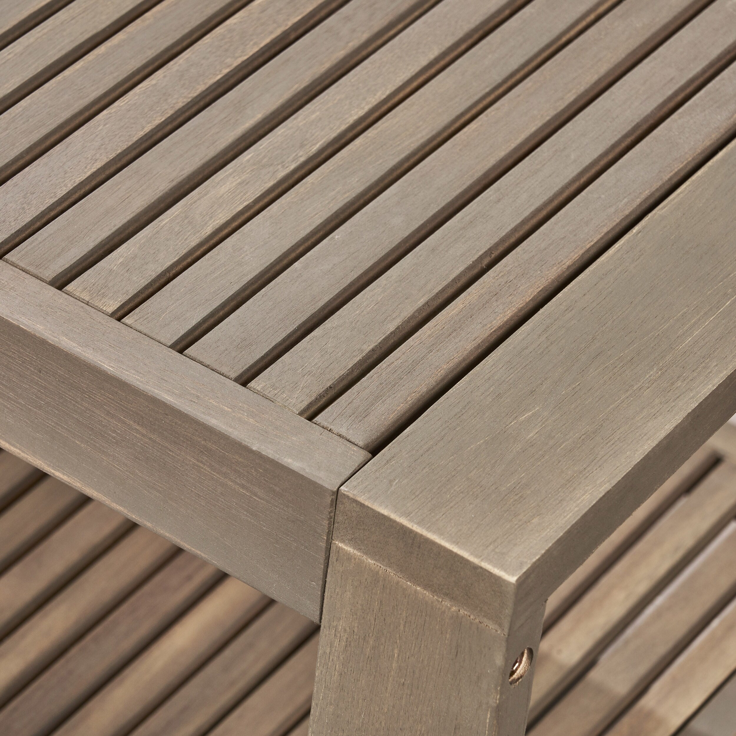 Ensemble de table basse et causeuse en acacia de Grenade par Christopher Knight Home