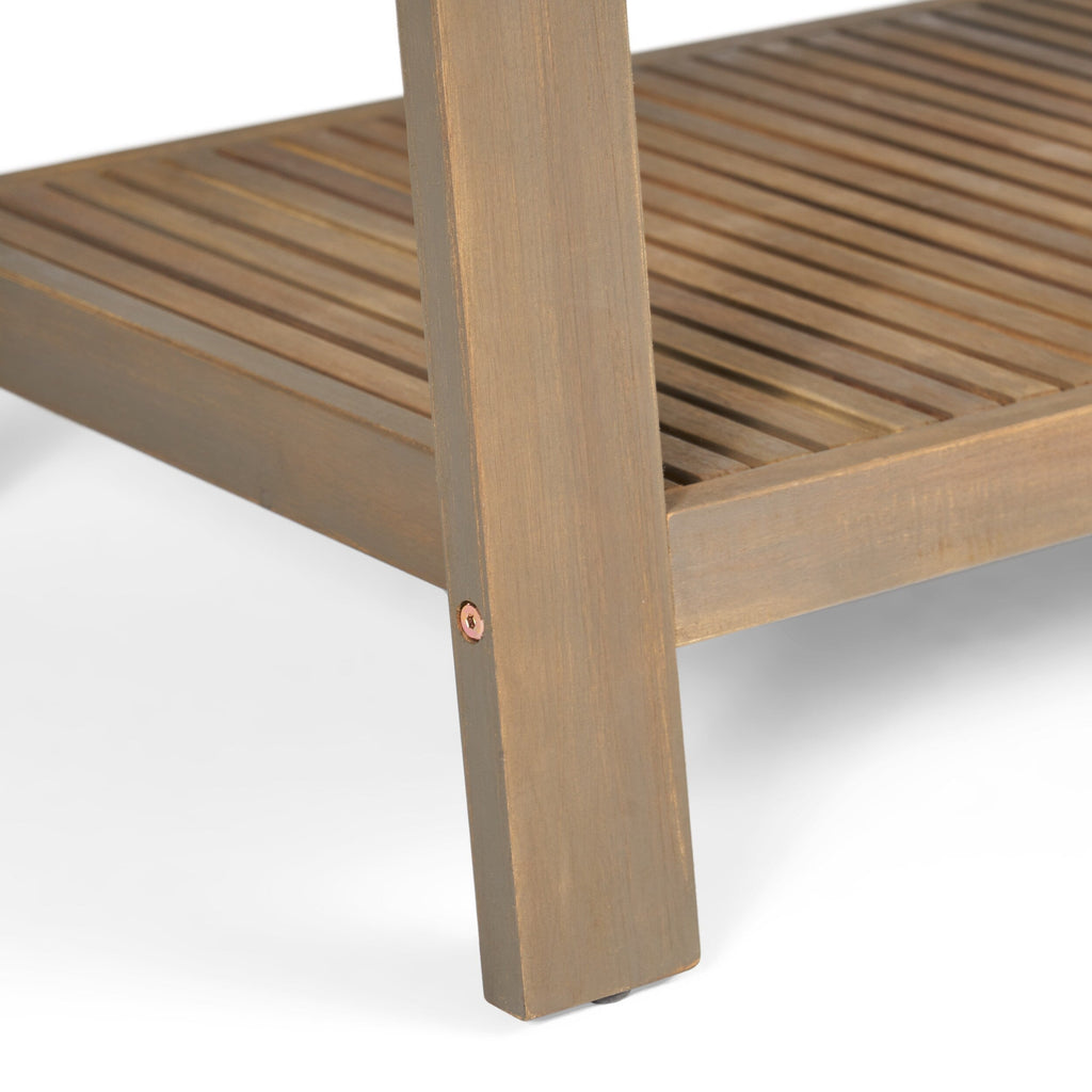 Ensemble de table basse et causeuse en acacia de Grenade par Christopher Knight Home