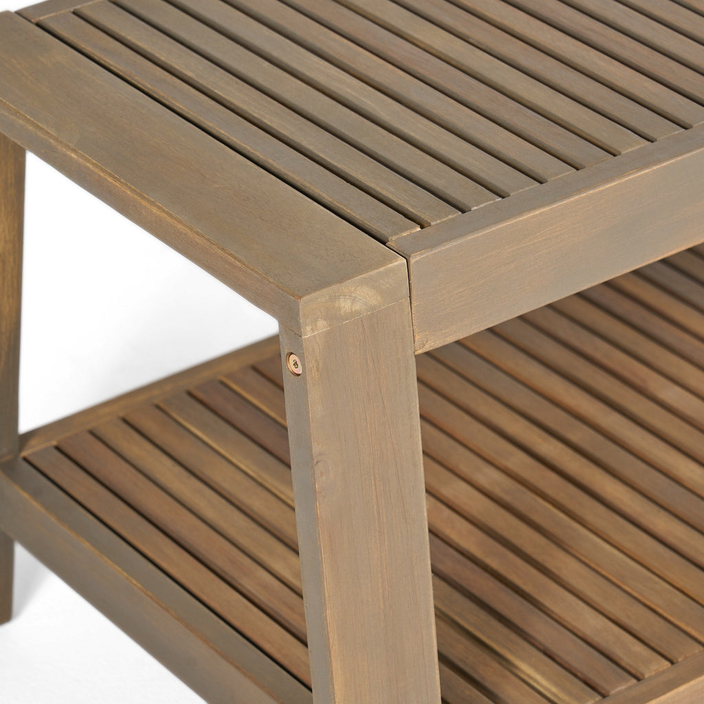 Ensemble de table basse et causeuse en acacia de Grenade par Christopher Knight Home
