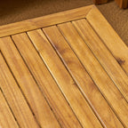 Ensemble de salon d'extérieur 7 places en bois d'acacia Grenada par Christopher Knight Home