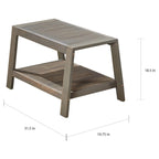 Ensemble de table basse et causeuse en acacia de Grenade par Christopher Knight Home
