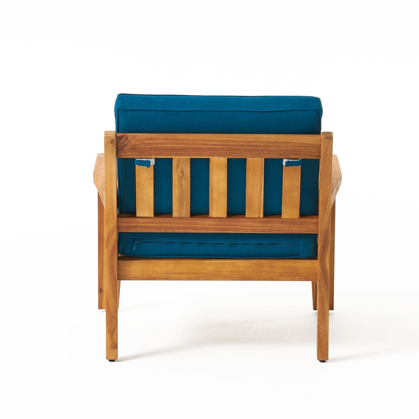 Fauteuil club d'extérieur en bois Grenada (lot de 2) par Christopher Knight Home