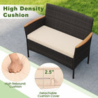 Ensemble de meubles de jardin en rotin Gymax 8 pièces