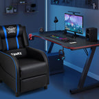 Fauteuil de massage inclinable Gymax en cuir synthétique