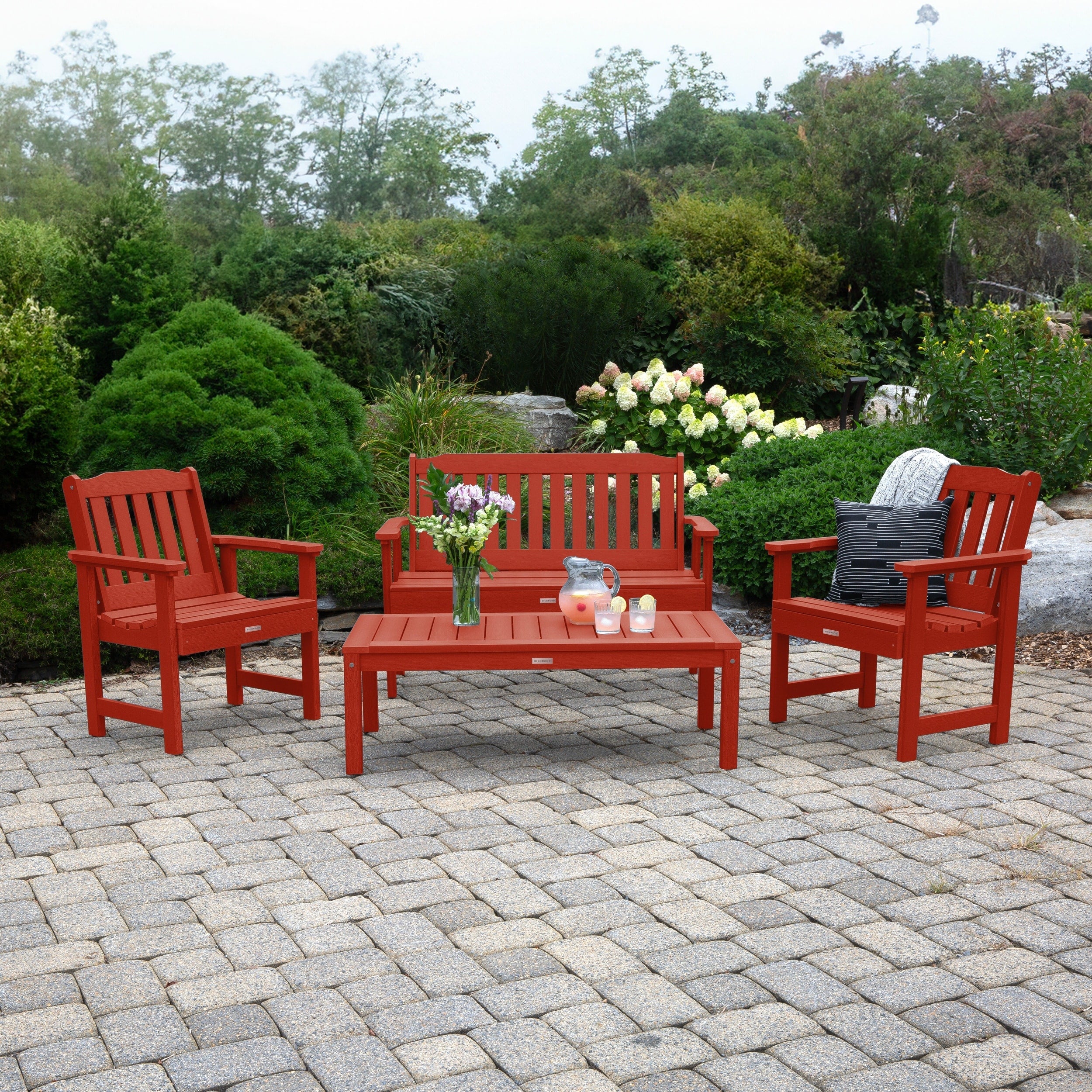 Ensemble de conversation 4 pièces HIGHWOOD Lehigh