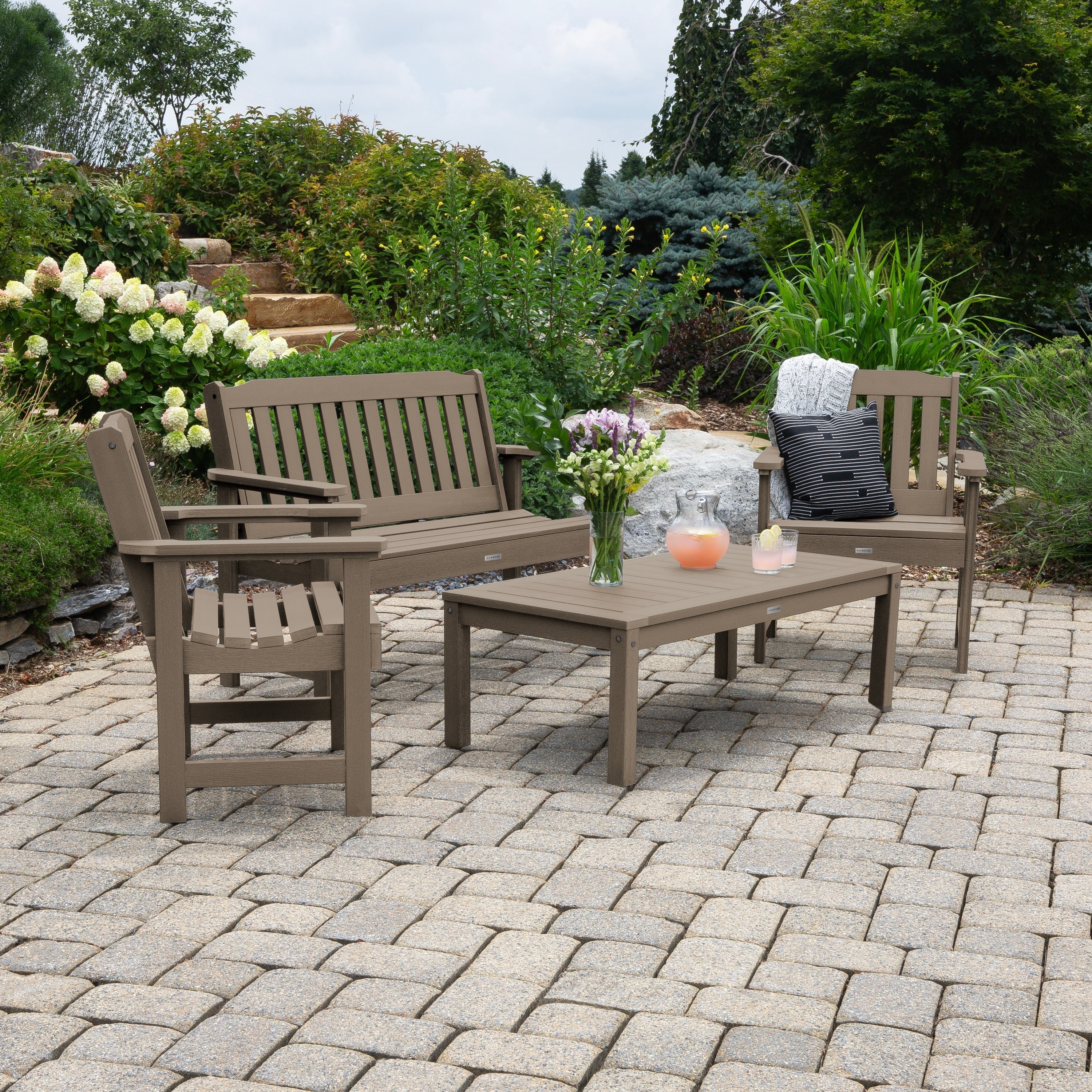 Ensemble de conversation 4 pièces HIGHWOOD Lehigh