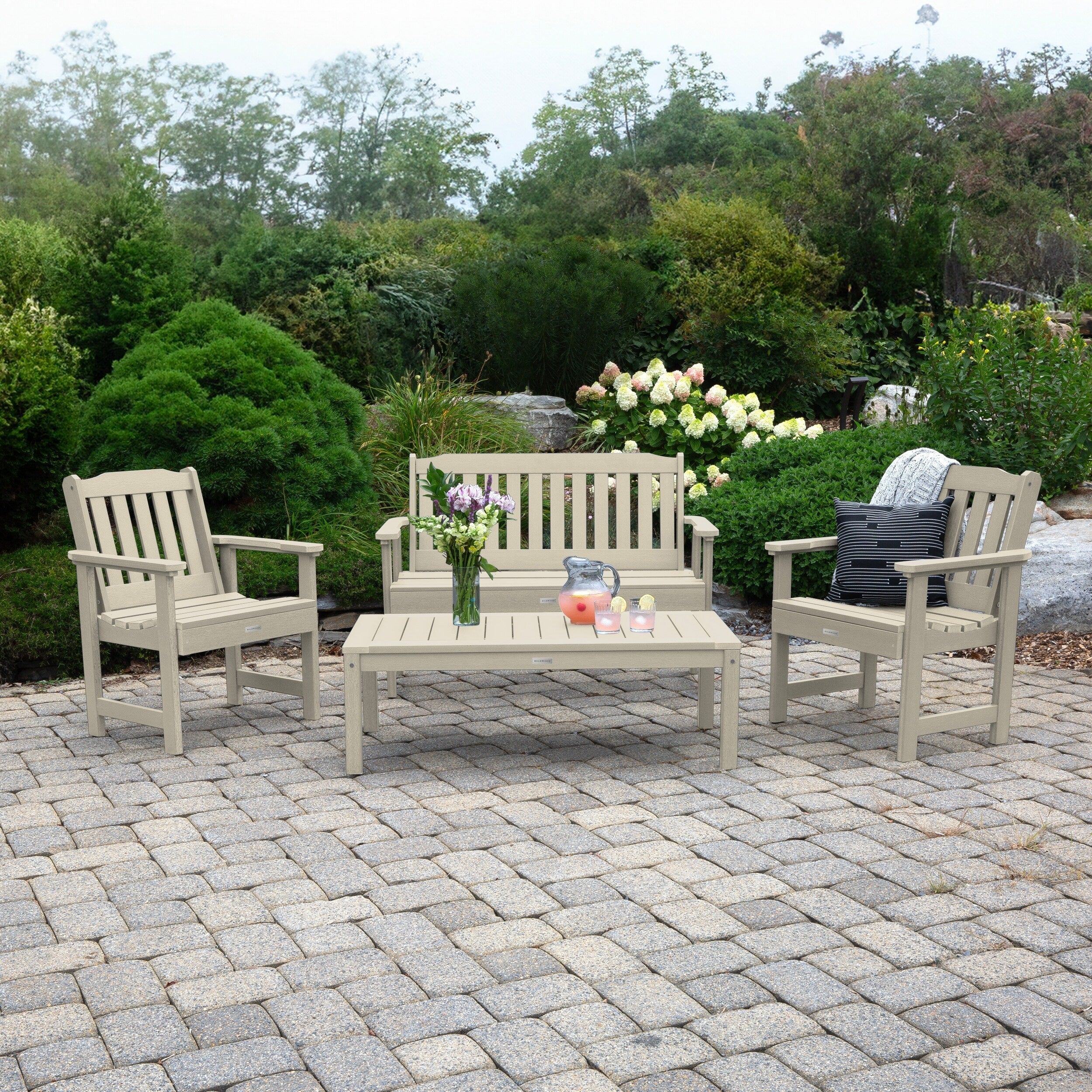 Ensemble de conversation 4 pièces HIGHWOOD Lehigh