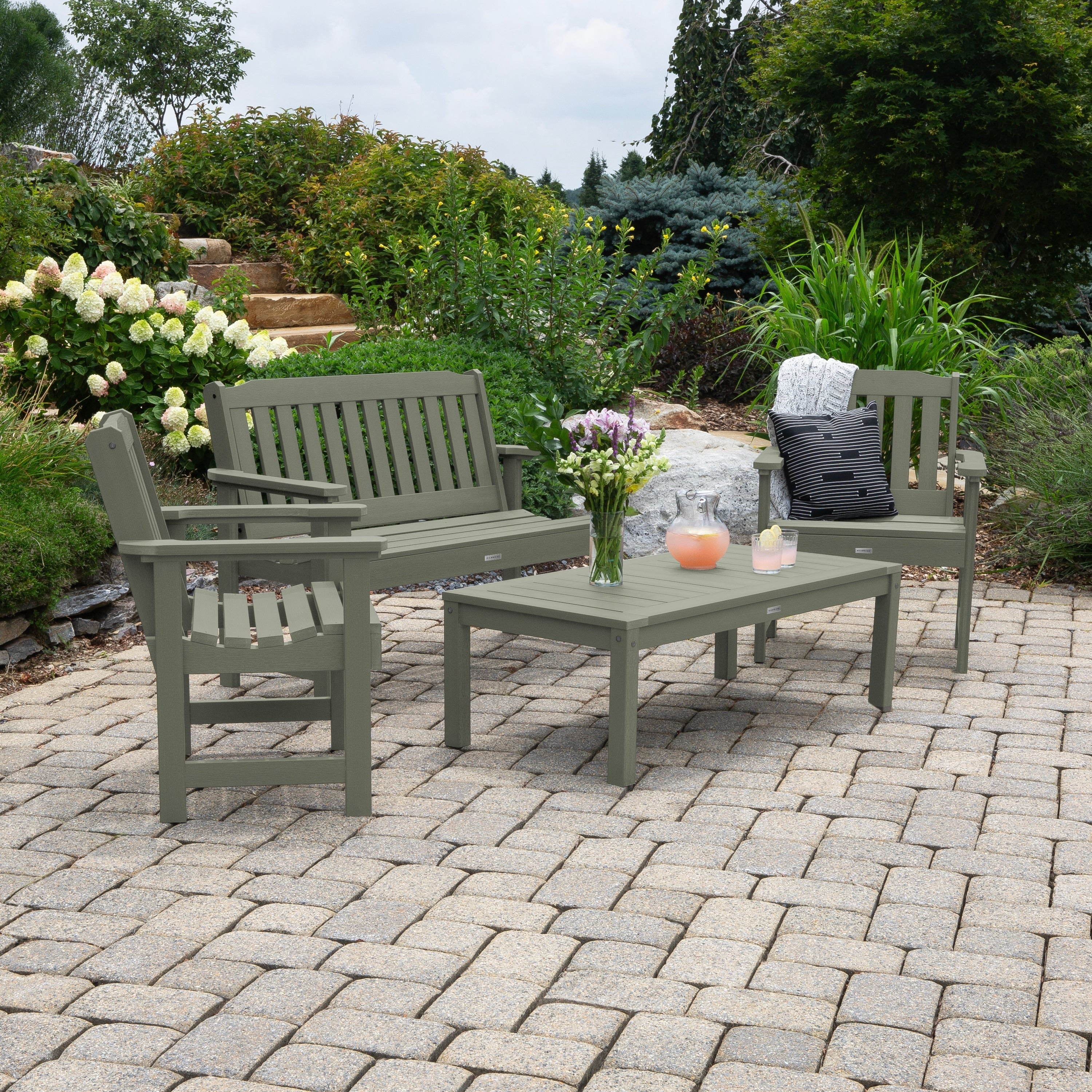 Ensemble de conversation 4 pièces HIGHWOOD Lehigh